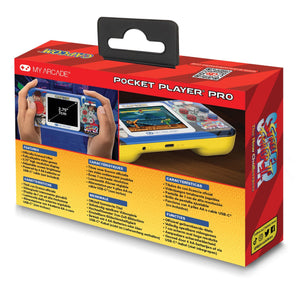 Super Street Fighter II Pocket Player Pro Portable Gaming System (2 Games In 1) - PLAYSTATION/NINTENDO/GAMEBOY/XBOX - Beattys of Loughrea