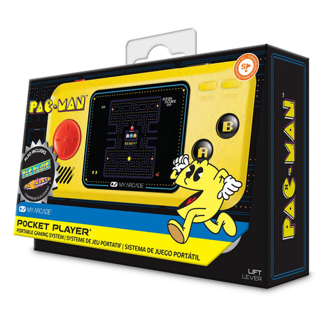Pac - Man Pocket Player Portable Gaming System (3 Games In 1) - PLAYSTATION/NINTENDO/GAMEBOY/XBOX - Beattys of Loughrea