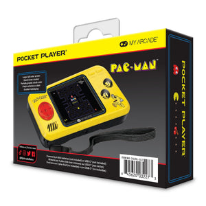 Pac - Man Pocket Player Portable Gaming System (3 Games In 1) - PLAYSTATION/NINTENDO/GAMEBOY/XBOX - Beattys of Loughrea