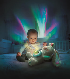 Northern Lights Arctic Bunny Projector Plush - BABY TOYS - Beattys of Loughrea