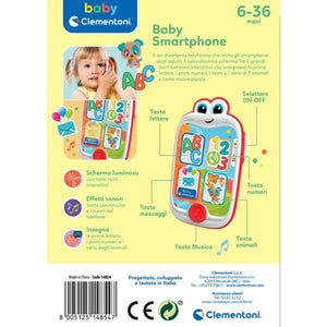 Baby Clementoni My First Smart Phone - BABY TOYS - Beattys of Loughrea