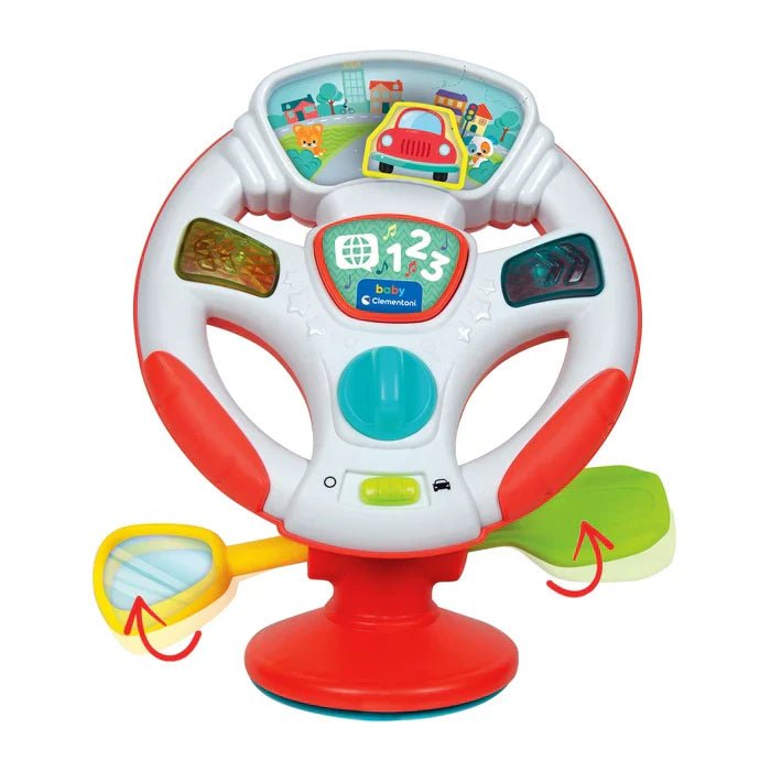 Baby Clementoni Activity Wheel - BABY TOYS - Beattys of Loughrea