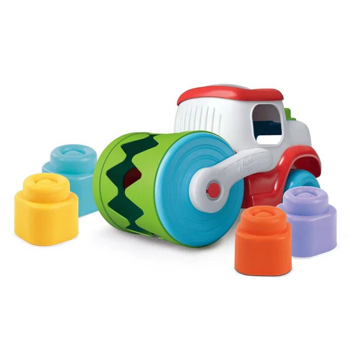 Soft Clemmy Sensory Road Roller Toy - BABY TOYS - Beattys of Loughrea
