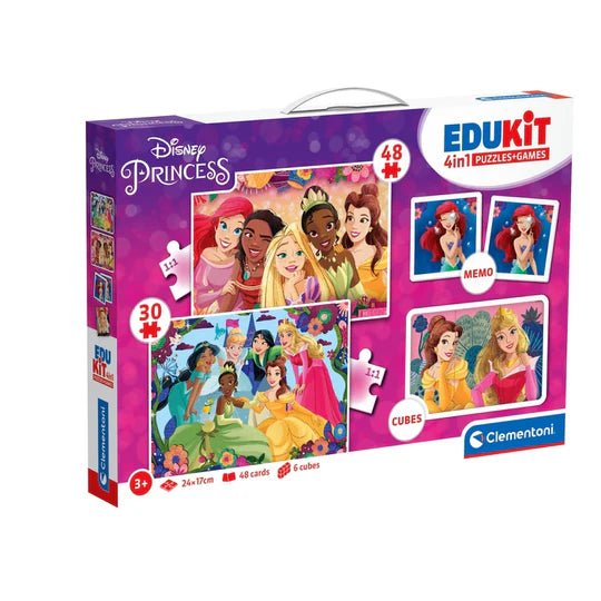 Edukit 4in1 Disney Princess Puzzle - JIGSAWS - Beattys of Loughrea