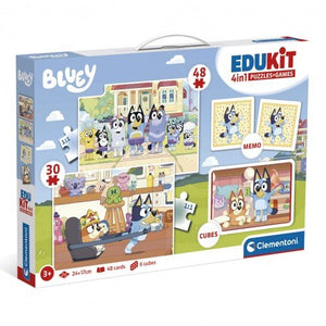 Edukit 4in1 Bluey Puzzle - JIGSAWS - Beattys of Loughrea