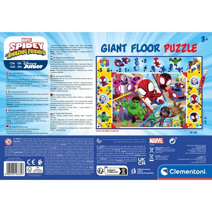 Spidey - New Interactive Floor Puzzle - JIGSAWS - Beattys of Loughrea