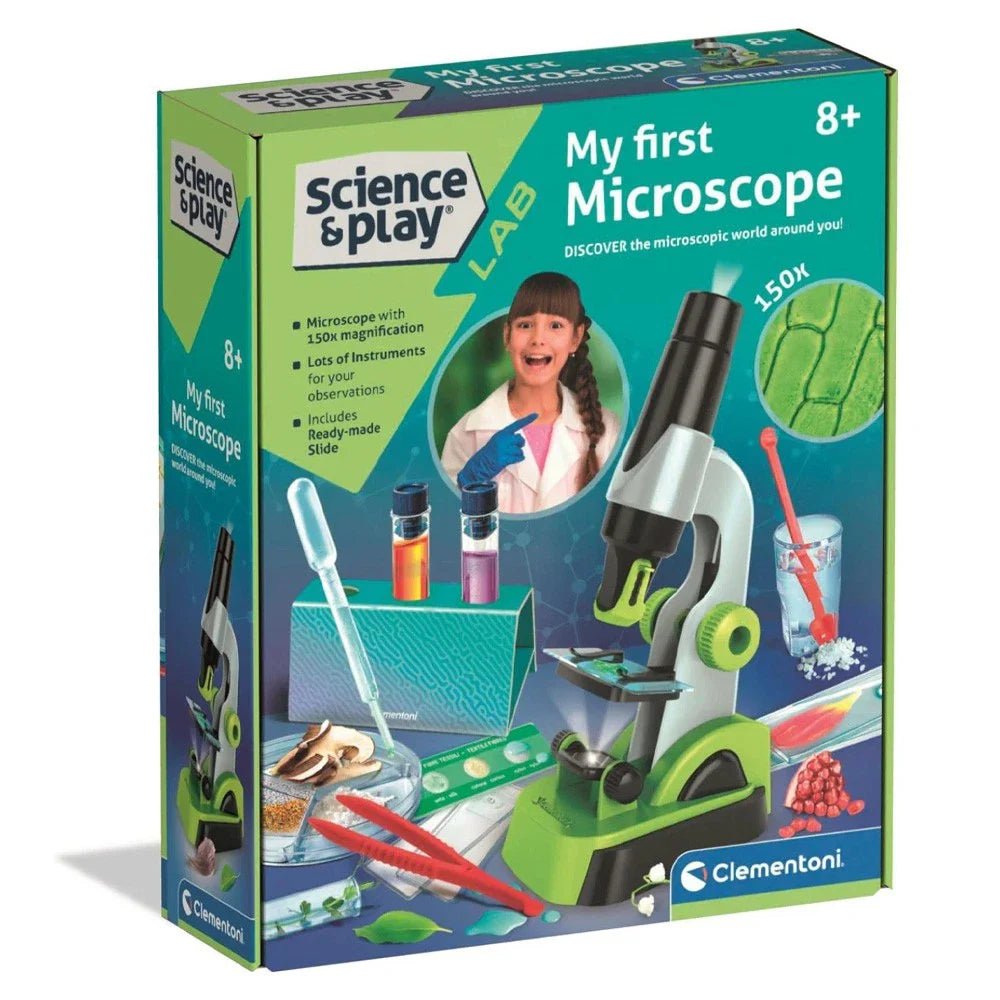 Clementoni My First Microscope - Beattys of Loughrea | www.beattys.ie