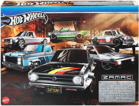 Hot Wheels 1:64 Zamac Multipack - CARS/GARAGE/TRAINS - Beattys of Loughrea