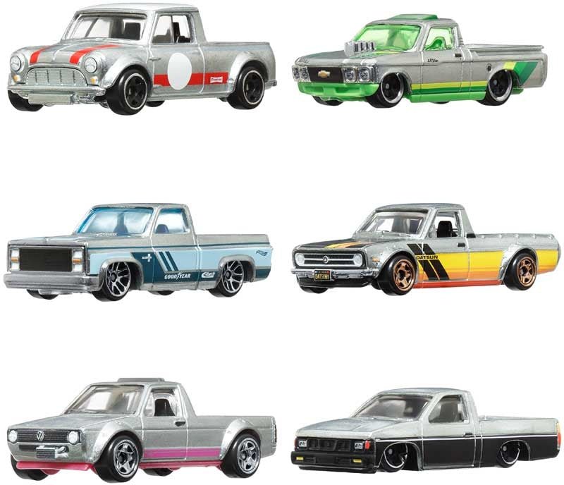 Hot Wheels 1:64 Zamac Multipack - CARS/GARAGE/TRAINS - Beattys of Loughrea