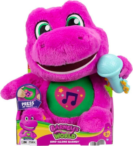 Barneys World Sing - along Barney Plush - BABY TOYS - Beattys of Loughrea