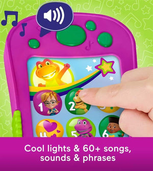 Fisher Price Barneys World Hey Barney Phone - BABY TOYS - Beattys of Loughrea