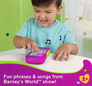 Fisher Price Barneys World Hey Barney Phone - BABY TOYS - Beattys of Loughrea