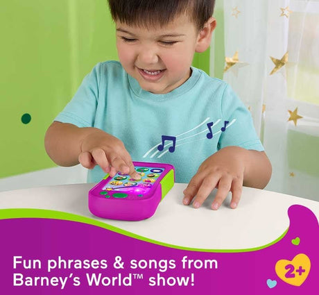 Fisher Price Barneys World Hey Barney Phone - BABY TOYS - Beattys of Loughrea
