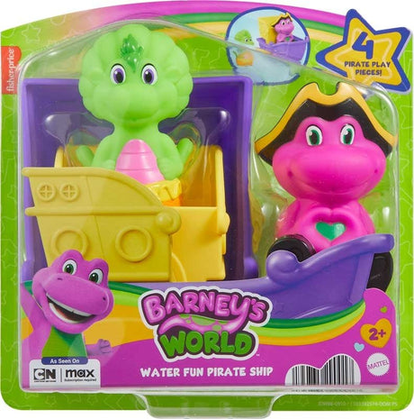 Fisher Price Barney's World Pirate Ship - BABY TOYS - Beattys of Loughrea