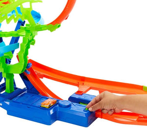 Hot Wheels Stunt Tracks Mid - air Crash - CARS/GARAGE/TRAINS - Beattys of Loughrea