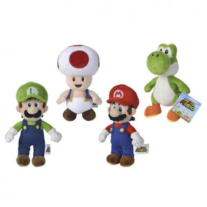 Super Mario Plush 20cm Assorted Styles - SOFT TOYS - Beattys of Loughrea