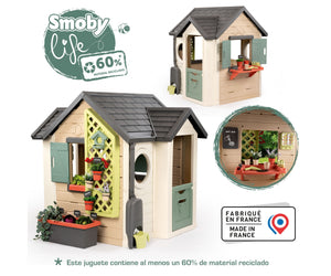 Smoby Life Garden House - SWINGS/SLIDE OUTDOOR GAMES - Beattys of Loughrea