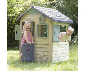 Smoby Life Jura Lodge Playhouse - SWINGS/SLIDE OUTDOOR GAMES - Beattys of Loughrea