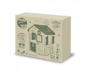 Smoby Life Jura Lodge Playhouse - SWINGS/SLIDE OUTDOOR GAMES - Beattys of Loughrea