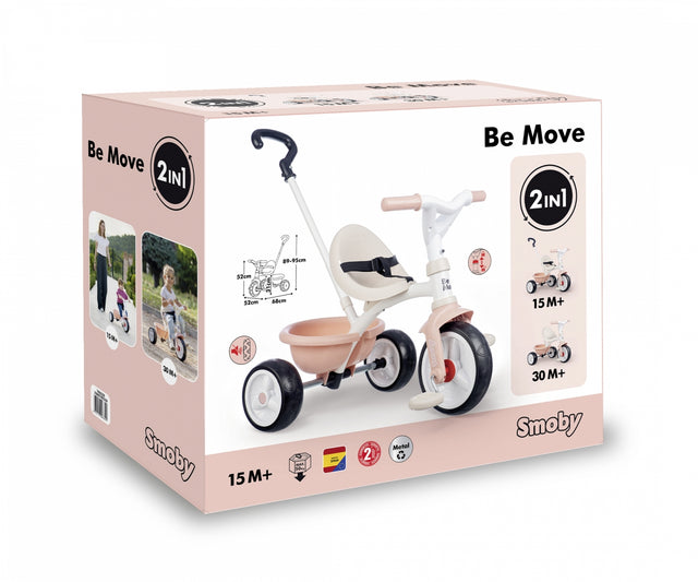 Be Move Tricycle Pink - BIKES - CHILDRENS - Beattys of Loughrea