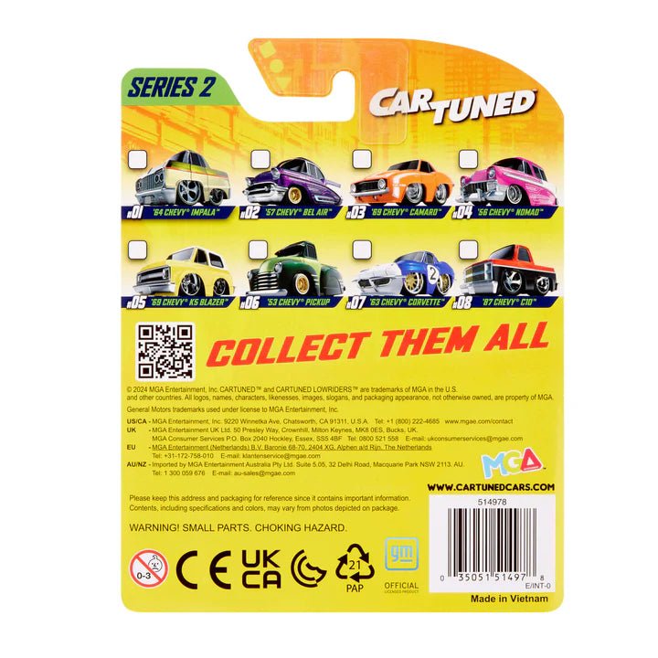 Cartuned Series 2 Assorted Styles - CARS/GARAGE/TRAINS - Beattys of Loughrea