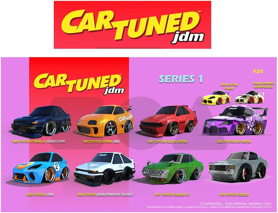 CarTuned JDM Tuners Series 1 - Assorted Styles - CARS/GARAGE/TRAINS - Beattys of Loughrea