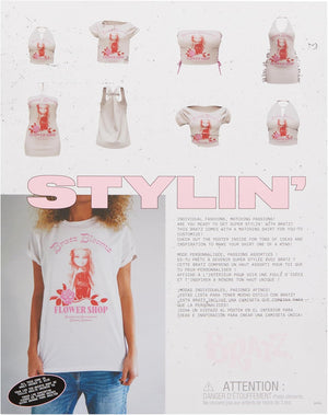 Bratz Stylin' Yasmin - Fashion Doll with Customisable T-Shirt - Beattys of Loughrea | www.beattys.ie