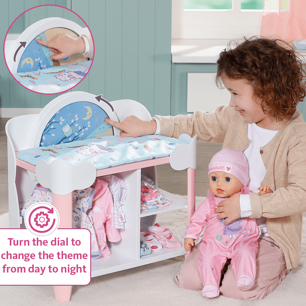 Baby Annabell Day & Night Changing Table - DOLLS - FAMOSA/ZAPF - Beattys of Loughrea