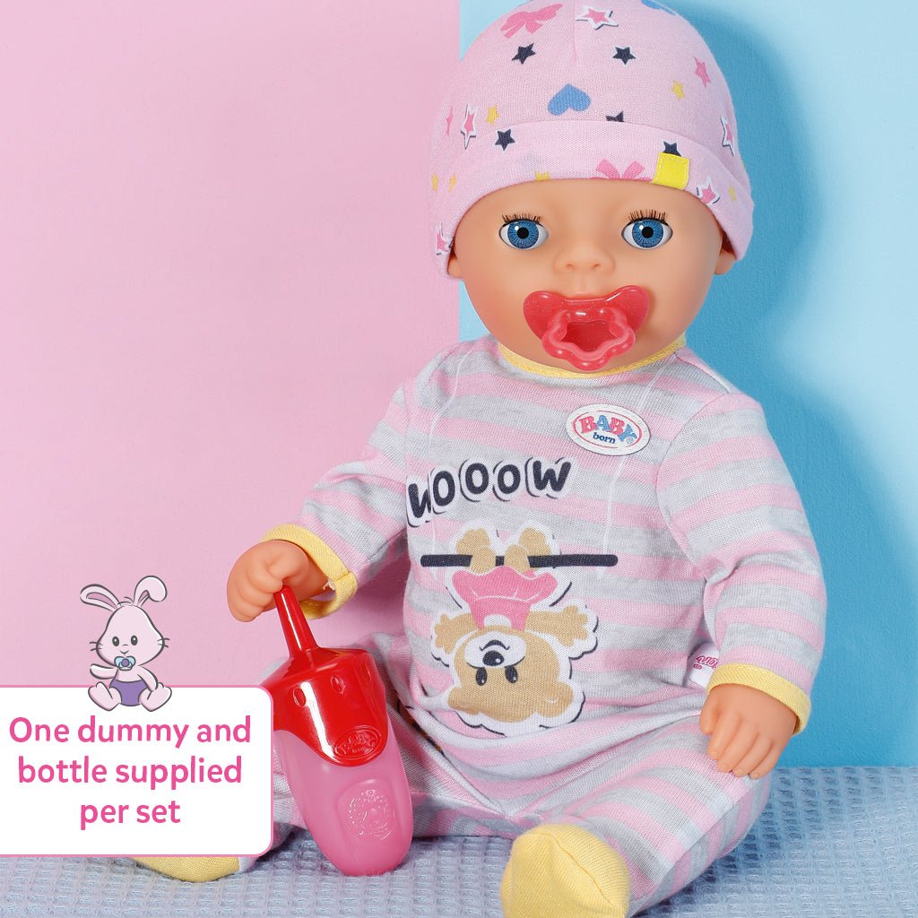 Baby Born Bottle & Dummy 36Cm Set Assorted Styles - DOLLS - FAMOSA/ZAPF - Beattys of Loughrea