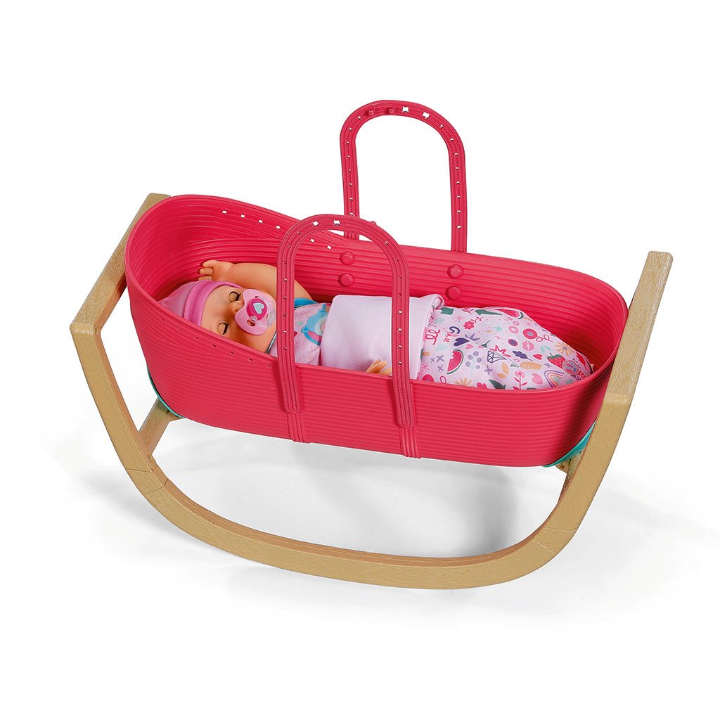 Baby Born 3 - In - 1 Bassinet With Rocking Stand - DOLLS - FAMOSA/ZAPF - Beattys of Loughrea