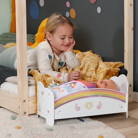 Baby Born Rainbow Bed - DOLLS - FAMOSA/ZAPF - Beattys of Loughrea