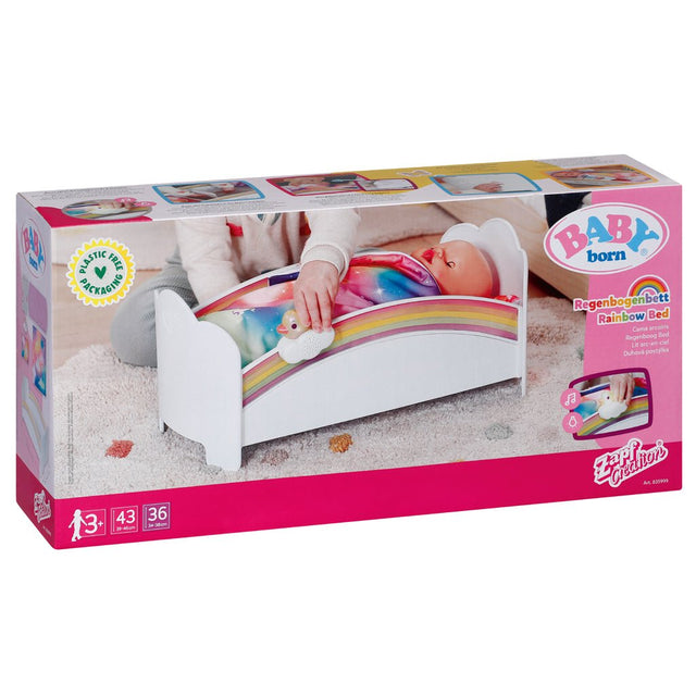 Baby Born Rainbow Bed - DOLLS - FAMOSA/ZAPF - Beattys of Loughrea