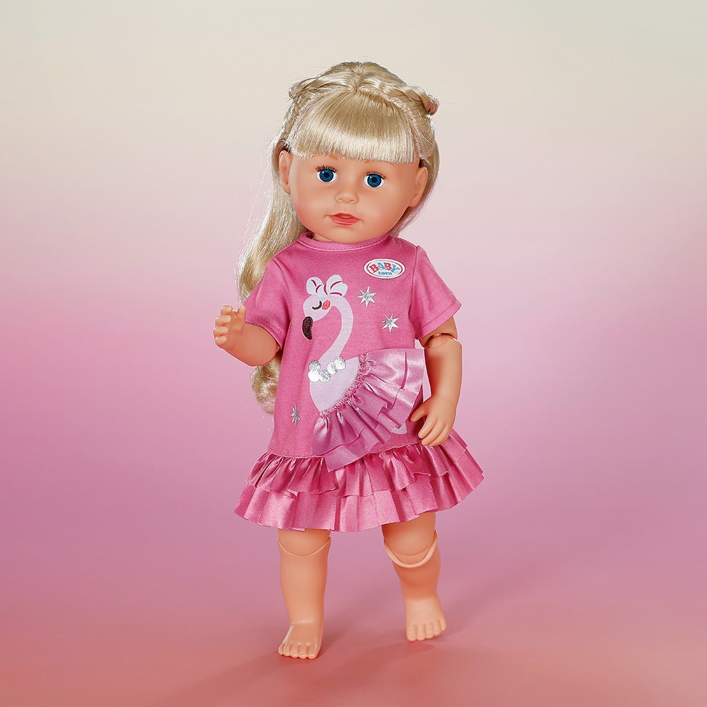 Baby Born Flamingo Dress - DOLLS - FAMOSA/ZAPF - Beattys of Loughrea
