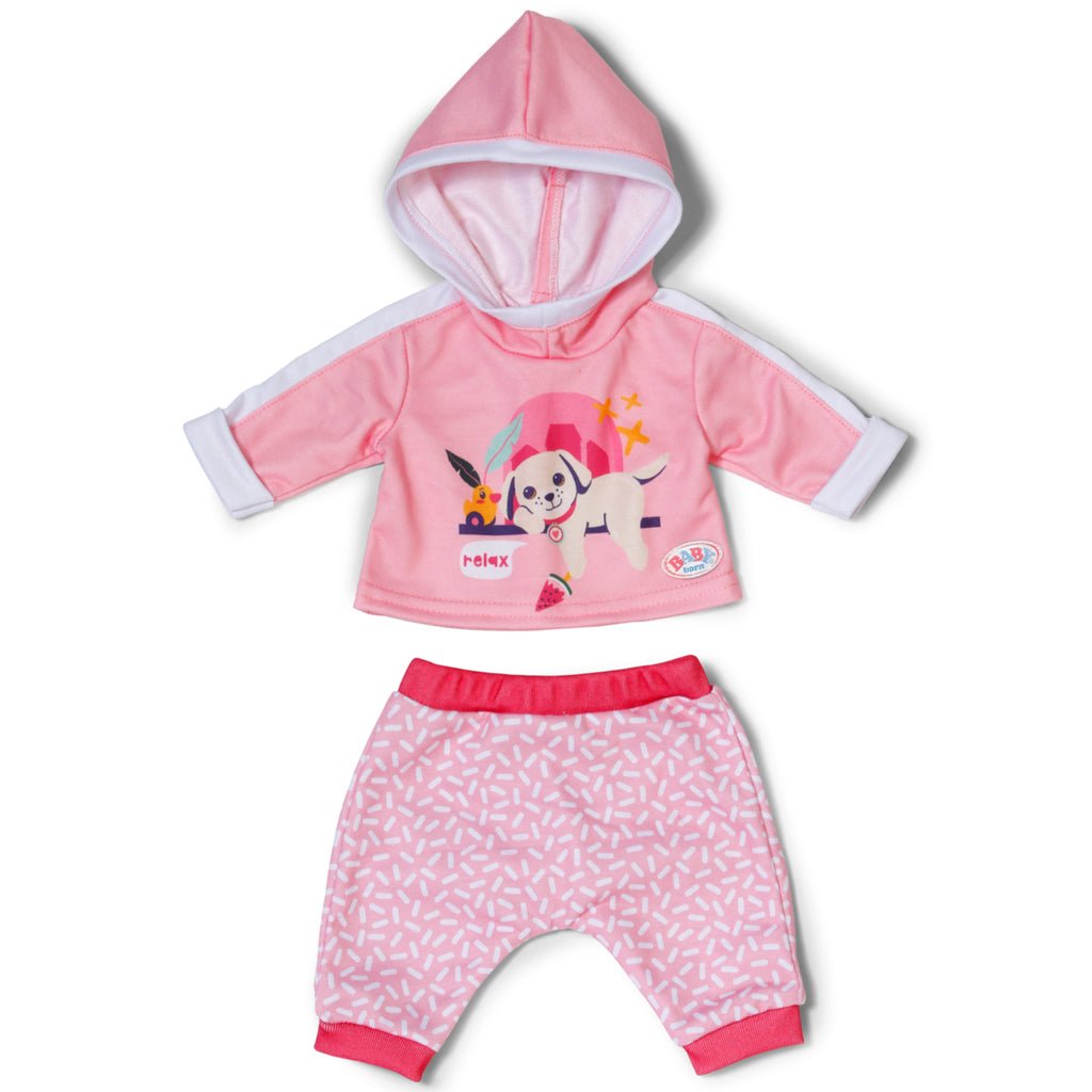 Baby Born Jogging Suit Pink 43cm - DOLLS - FAMOSA/ZAPF - Beattys of Loughrea