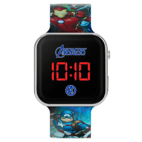 Disney Marvel Avengers Blue Strap LED Watch - VTECH/EDUCATIONAL - Beattys of Loughrea