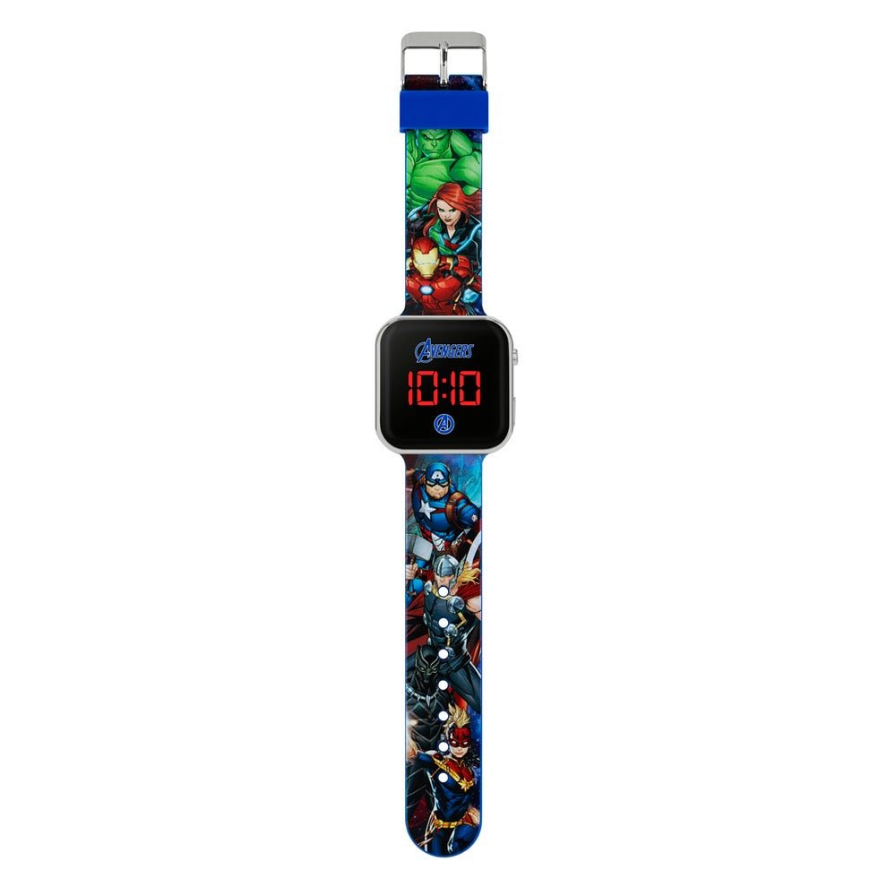 Disney Marvel Avengers Blue Strap LED Watch - VTECH/EDUCATIONAL - Beattys of Loughrea