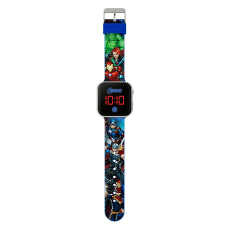 Disney Marvel Avengers Blue Strap LED Watch - VTECH/EDUCATIONAL - Beattys of Loughrea