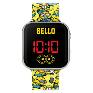 Minions Printed Strap LED Watch - VTECH/EDUCATIONAL - Beattys of Loughrea