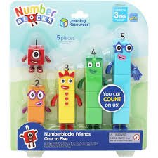 Numberblocks Friends One To Five - BABY TOYS - Beattys of Loughrea