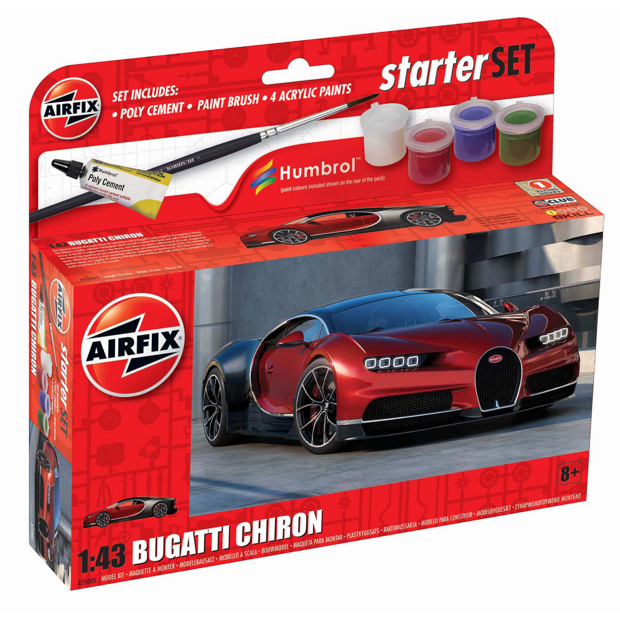 Airfix Starter Set Bugatti Chiron A55005