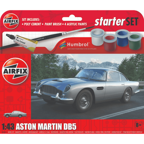Airfix Starter Set Aston Martin DB5 A55011 - ART & CRAFT/MAGIC/AIRFIX - Beattys of Loughrea