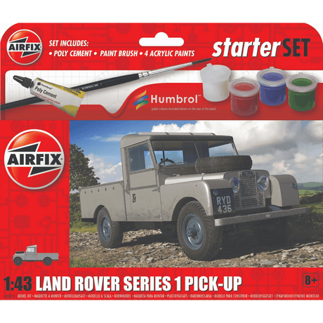 Airfix Starter Set Land Rover Series 1 Pick-Up A55012 - ART & CRAFT/MAGIC/AIRFIX - Beattys of Loughrea