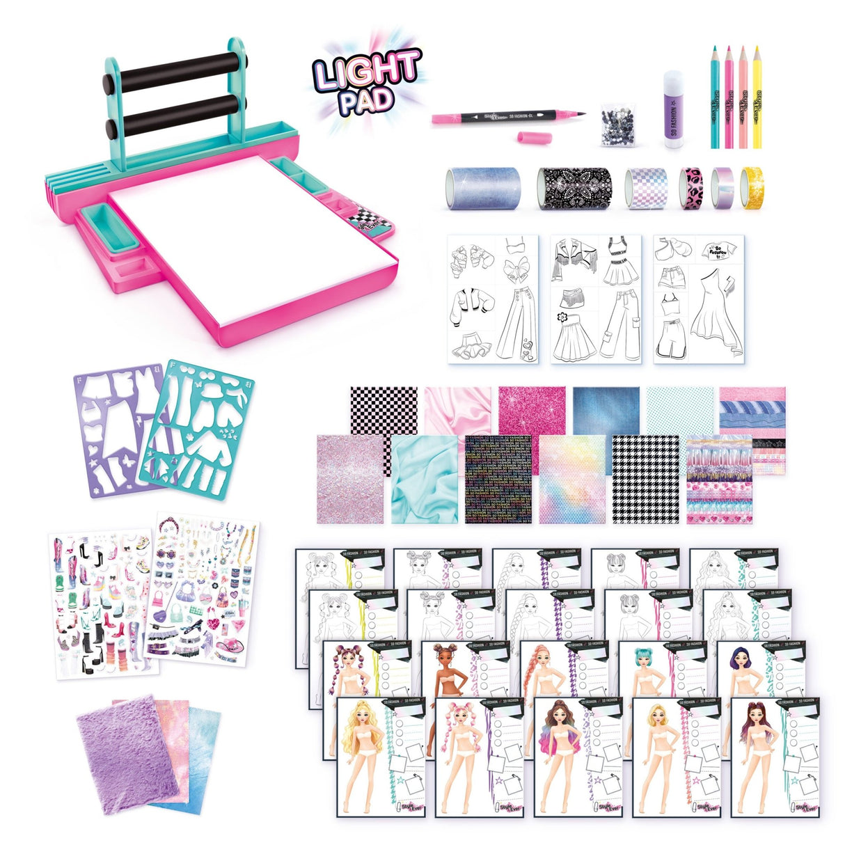 Fashion Designer Light Up Studio - ART & CRAFT/MAGIC/AIRFIX - Beattys of Loughrea