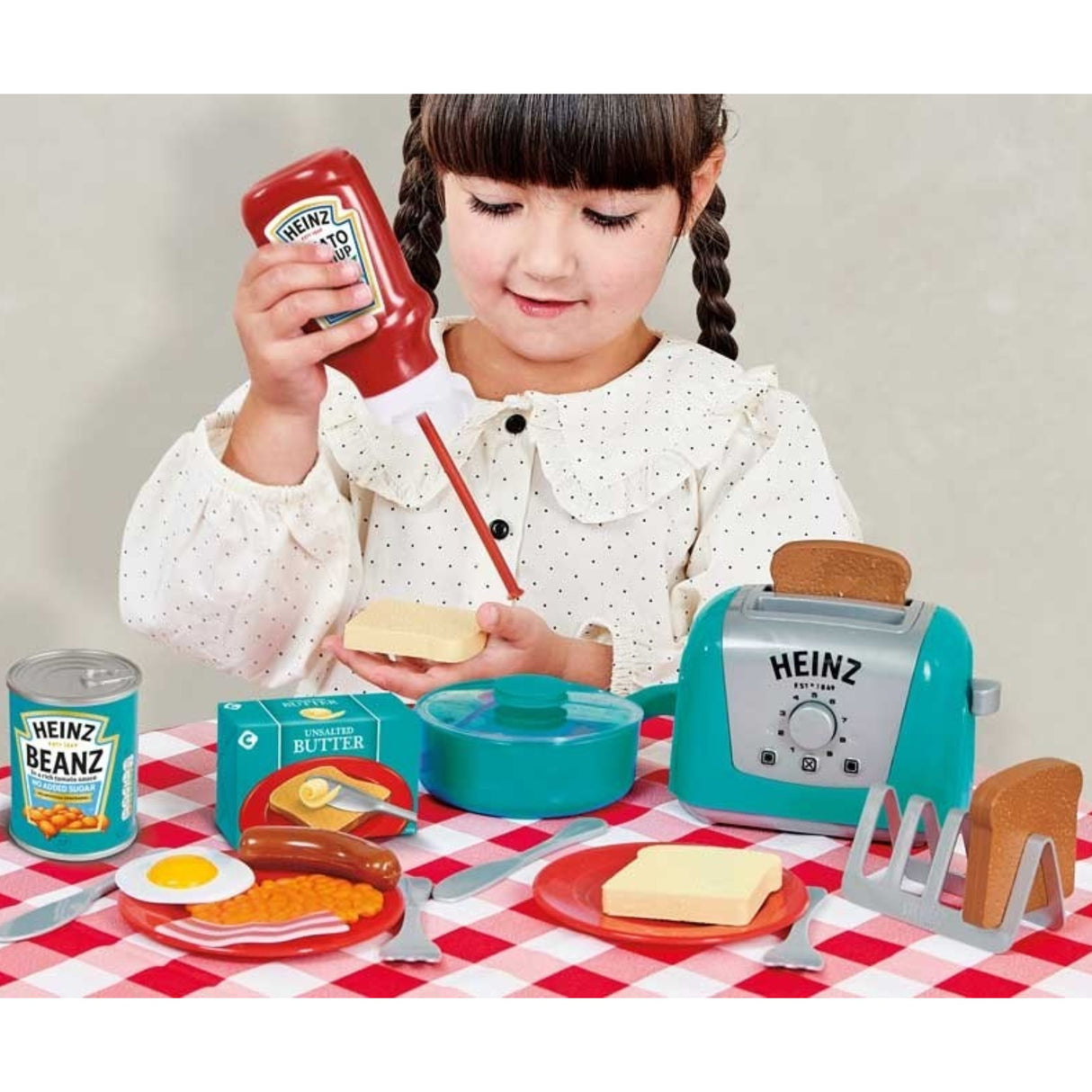 Casdon Toy Heinz All-Day Breakfast Cook Set - ROLE PLAY - Beattys of Loughrea