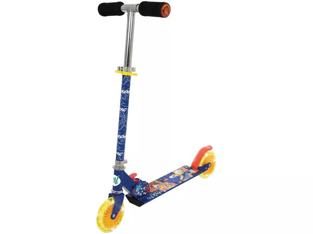 Sonic Folding Inline Scooter with Light up Wheels - GO KART/SCOOTER/ROCKING HORSE - Beattys of Loughrea