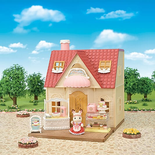 Sylvanian Families Village Cake Shop Starter Set - SYLVANIAN / BEANIE BABIES - Beattys of Loughrea