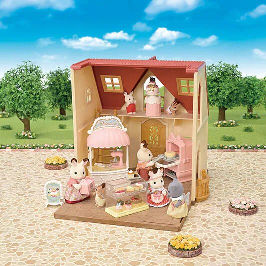Sylvanian Families Village Cake Shop Starter Set - SYLVANIAN / BEANIE BABIES - Beattys of Loughrea