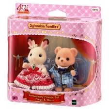 Sylvanian Families Anniversary Friends - Flare & Theo - SYLVANIAN / BEANIE BABIES - Beattys of Loughrea