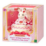 Sylvanian Families Freya's 40th Birthday Celebration Strawberry Cake Dress - SYLVANIAN / BEANIE BABIES - Beattys of Loughrea