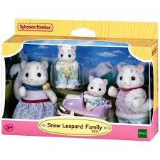Sylvanian Families Snow Leopard Family - SYLVANIAN / BEANIE BABIES - Beattys of Loughrea